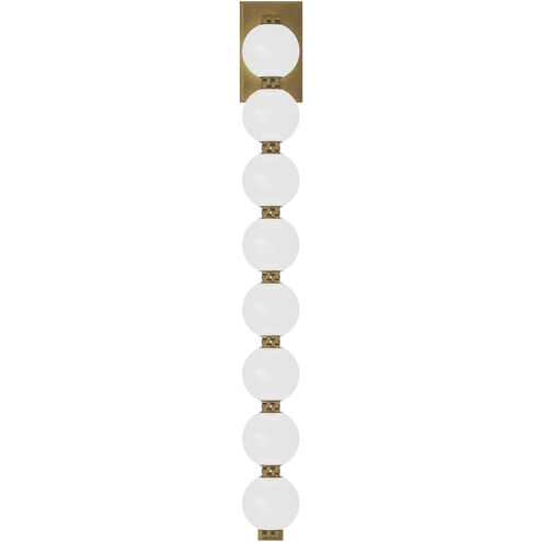 Sean Lavin Perle LED 3 inch Natural Brass ADA Wall Sconce Wall Light in 3000K
