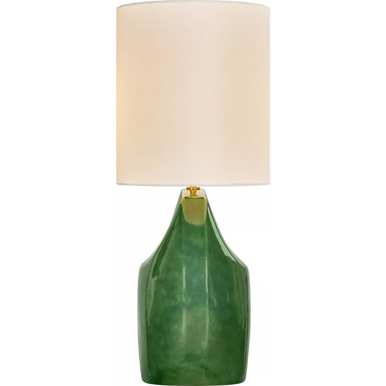 HABLE Pente 27 inch 75 watt Green Table Lamp Portable Light