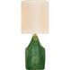 HABLE Pente 27 inch 75 watt Green Table Lamp Portable Light