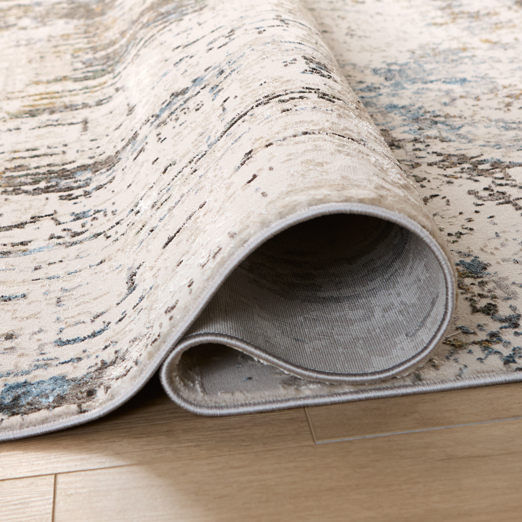 Zaria 36 X 24 inch Mineral Tones Rug in 2 x 3