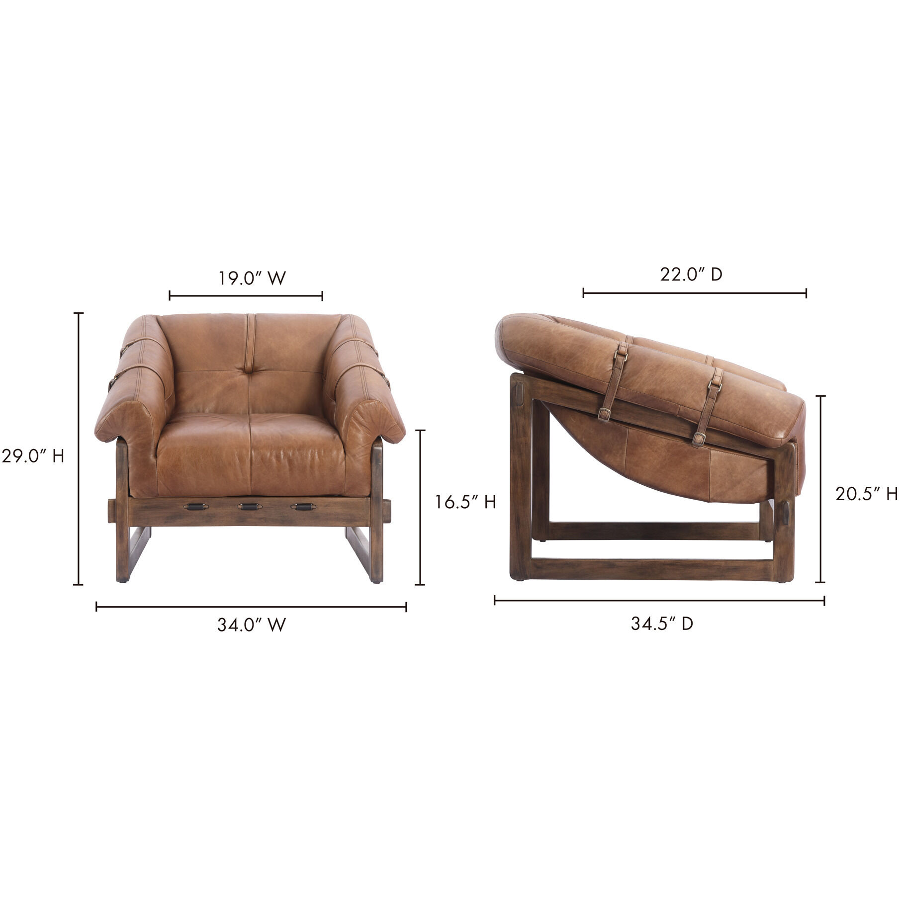 Bellos Brown Occasional Chair