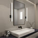 Stiletto LED 5 inch Satin Black Bath Light Wall Light