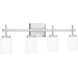 Wilburn LED 31 inch Brushed Nickel Bath Light Wall Light