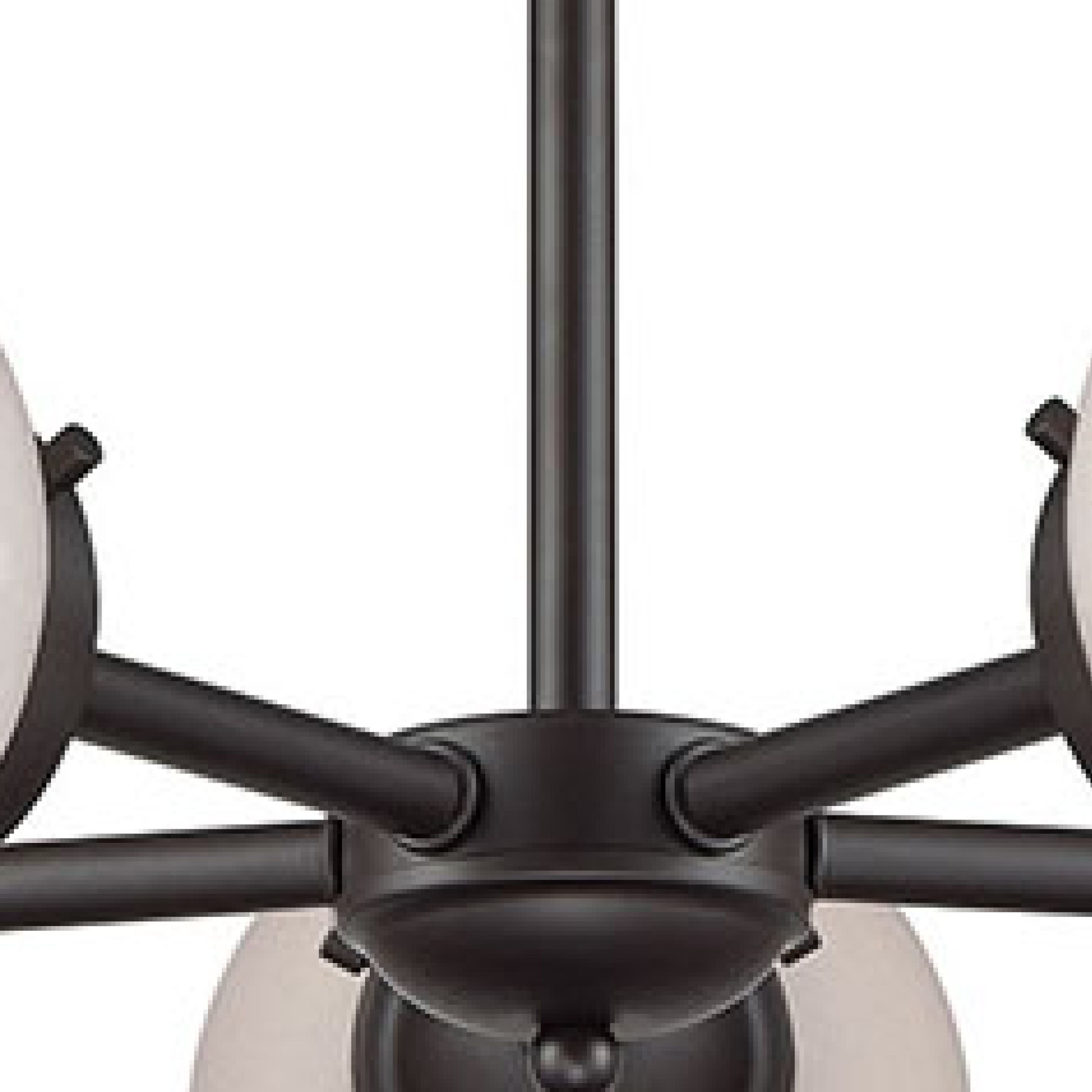 Beckett 5 Light 26 inch Oil Rubbed Bronze Chandelier Ceiling Light