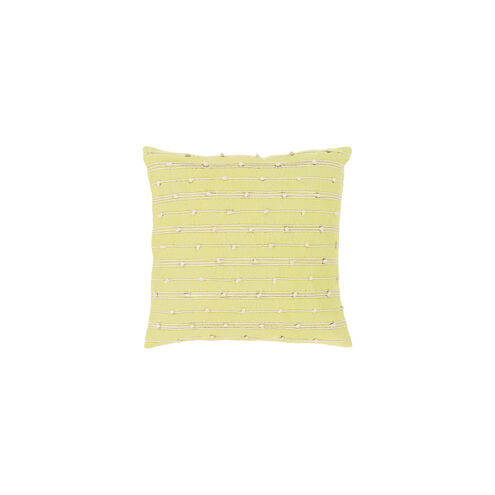 Accretion 20 X 20 inch Lime and Cream Pillow Kit