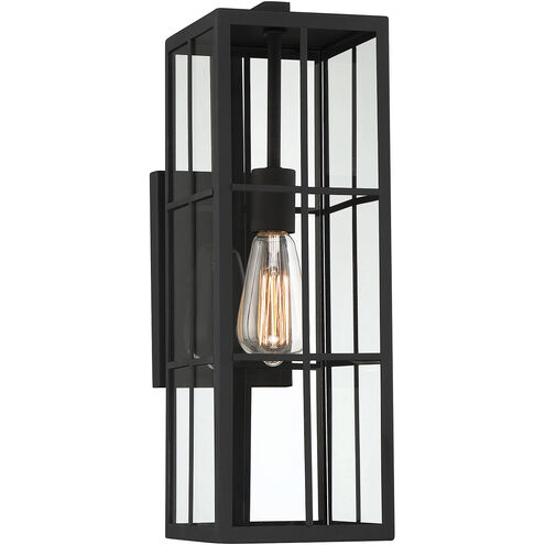 Ericson 1 Light 18.5 inch Matte Black Outdoor Wall Lantern