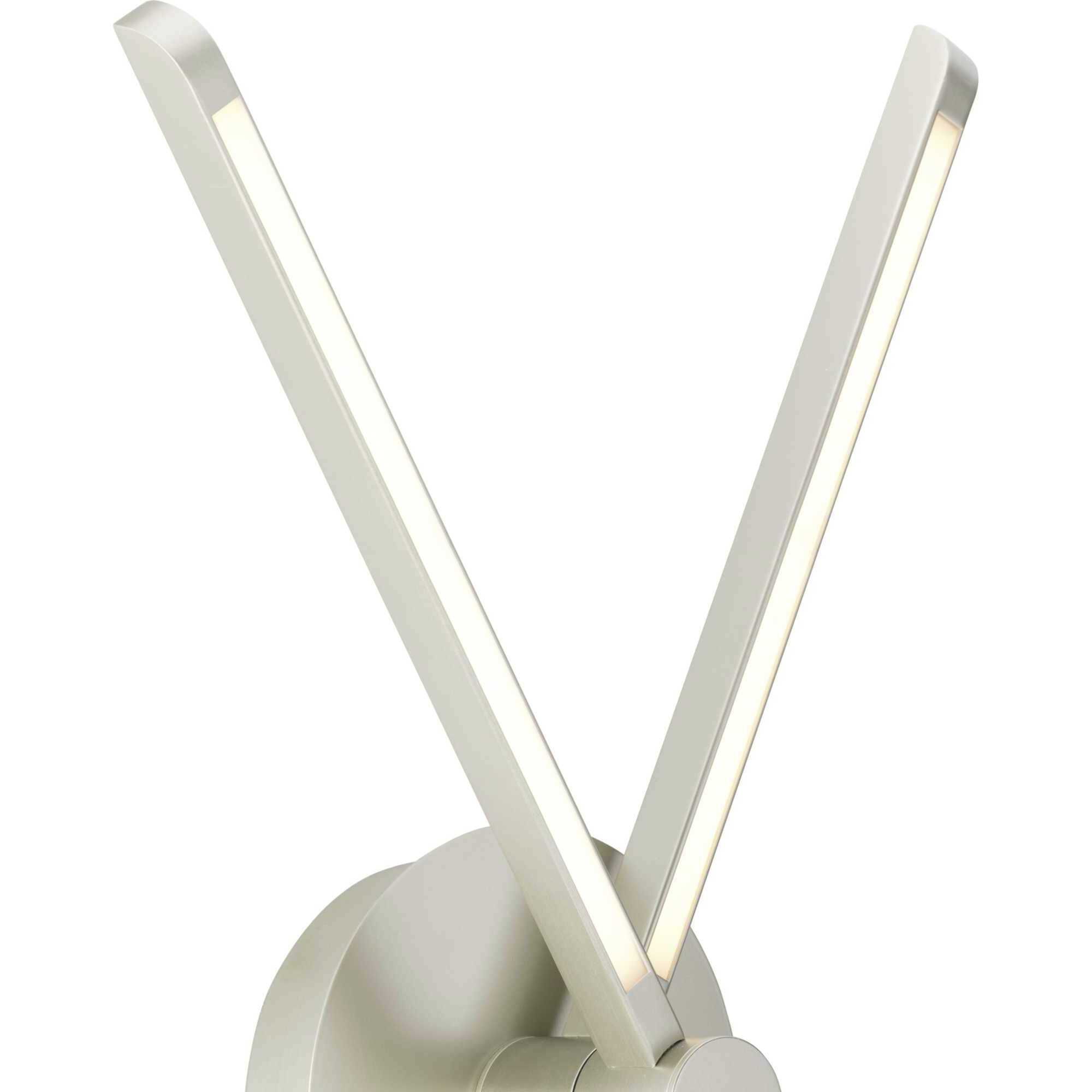 Pivot LED LED 25 inch Burnished Nickel Semi-Flush Mount Ceiling Light