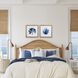 Waterside Collection Blue Framed Art