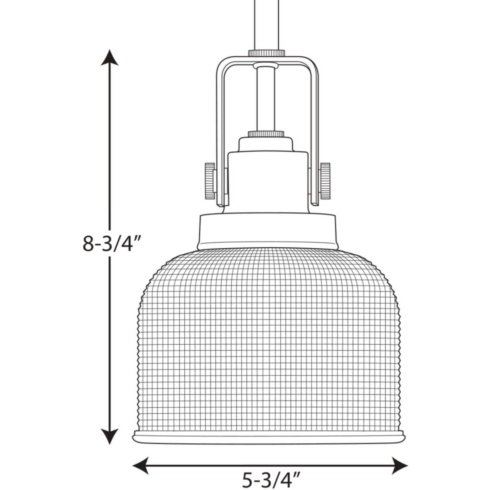 Archie 1 Light 5.75 inch Antique Nickel Mini-Pendant Ceiling Light