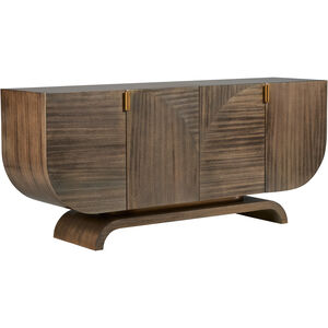 Ardelle 78 inch Green Credenza