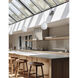 Peri LED 6 inch Matte Black Linear Pendant Ceiling Light