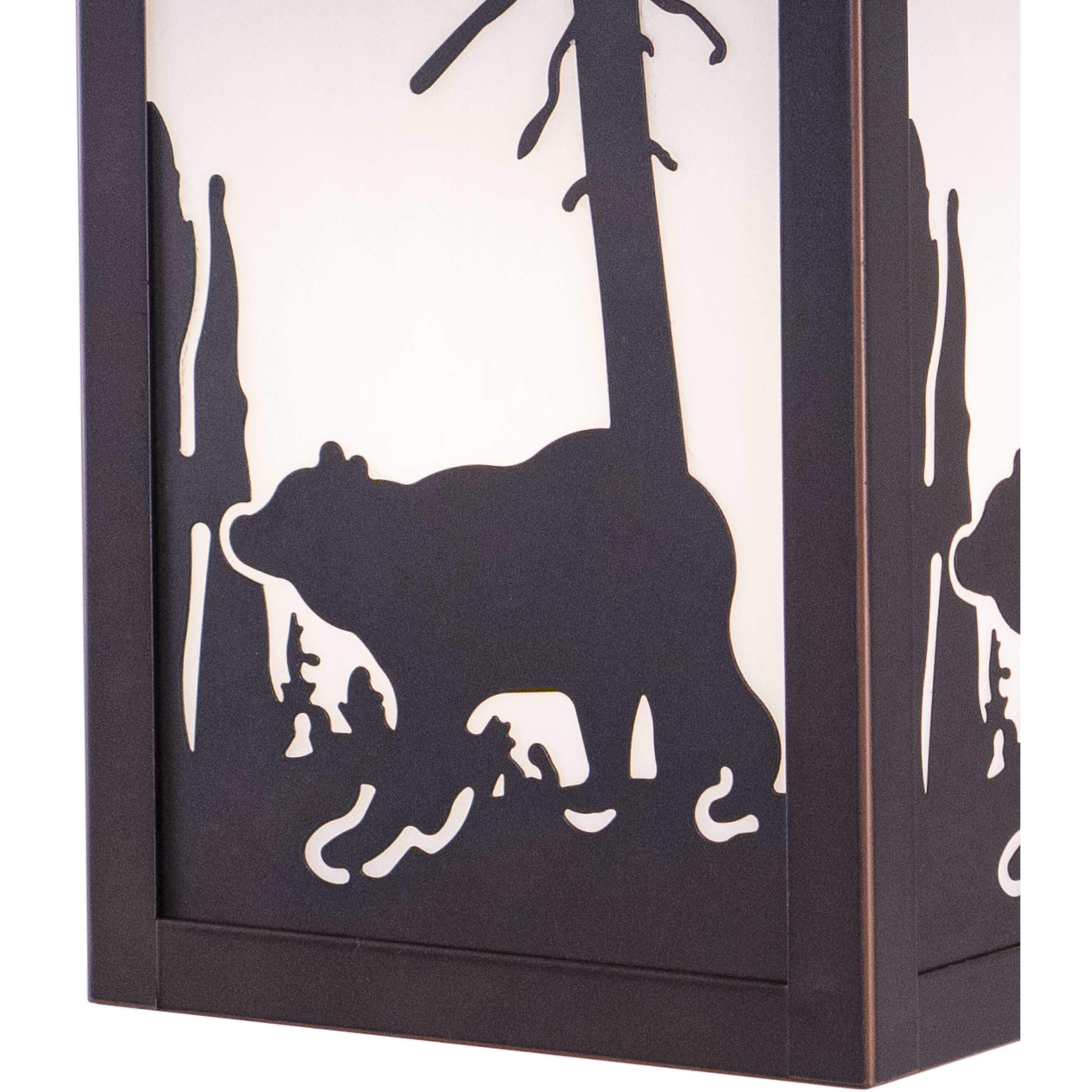 Bozeman LED 12.5 inch Burnished Bronze Outdoor Wall