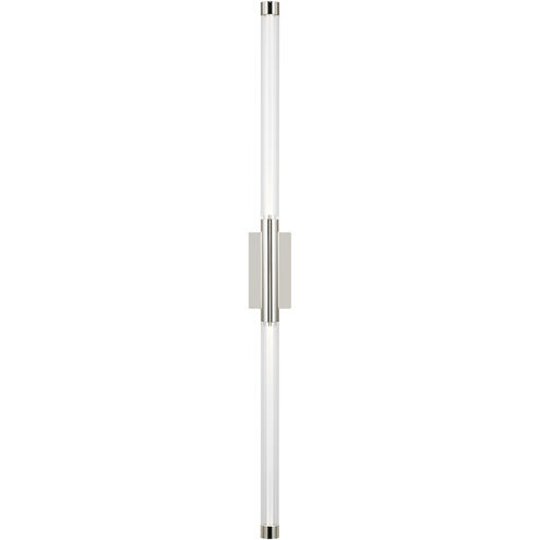 Kelly Wearstler Phobos LED Polished Nickel ADA Wall Sconce Wall Light, Integrated LED