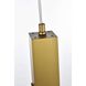 Aurora 6 Light 12 inch Satin Gold Pendant Ceiling Light