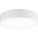 Snare 3 Light 16.5 inch White Flush Mount Ceiling Light