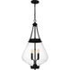 Wallace 4 Light 16 inch Matte Black Pendant Ceiling Light