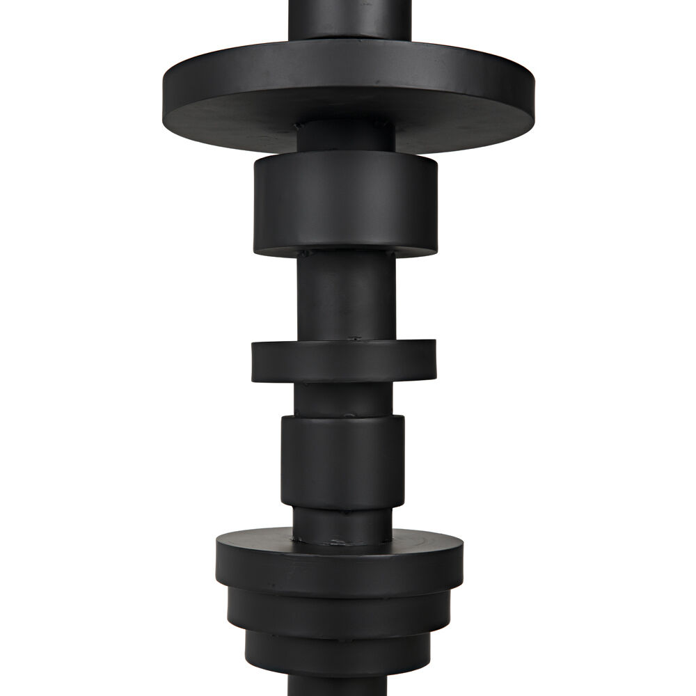 Wilton 62 inch 60.00 watt Matte Black Floor Lamp Portable Light