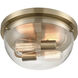 Ashford 2 Light 13.00 inch Flush Mount