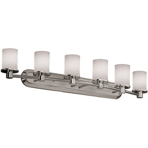 Fusion 6 Light 43.75 inch Bathroom Vanity Light