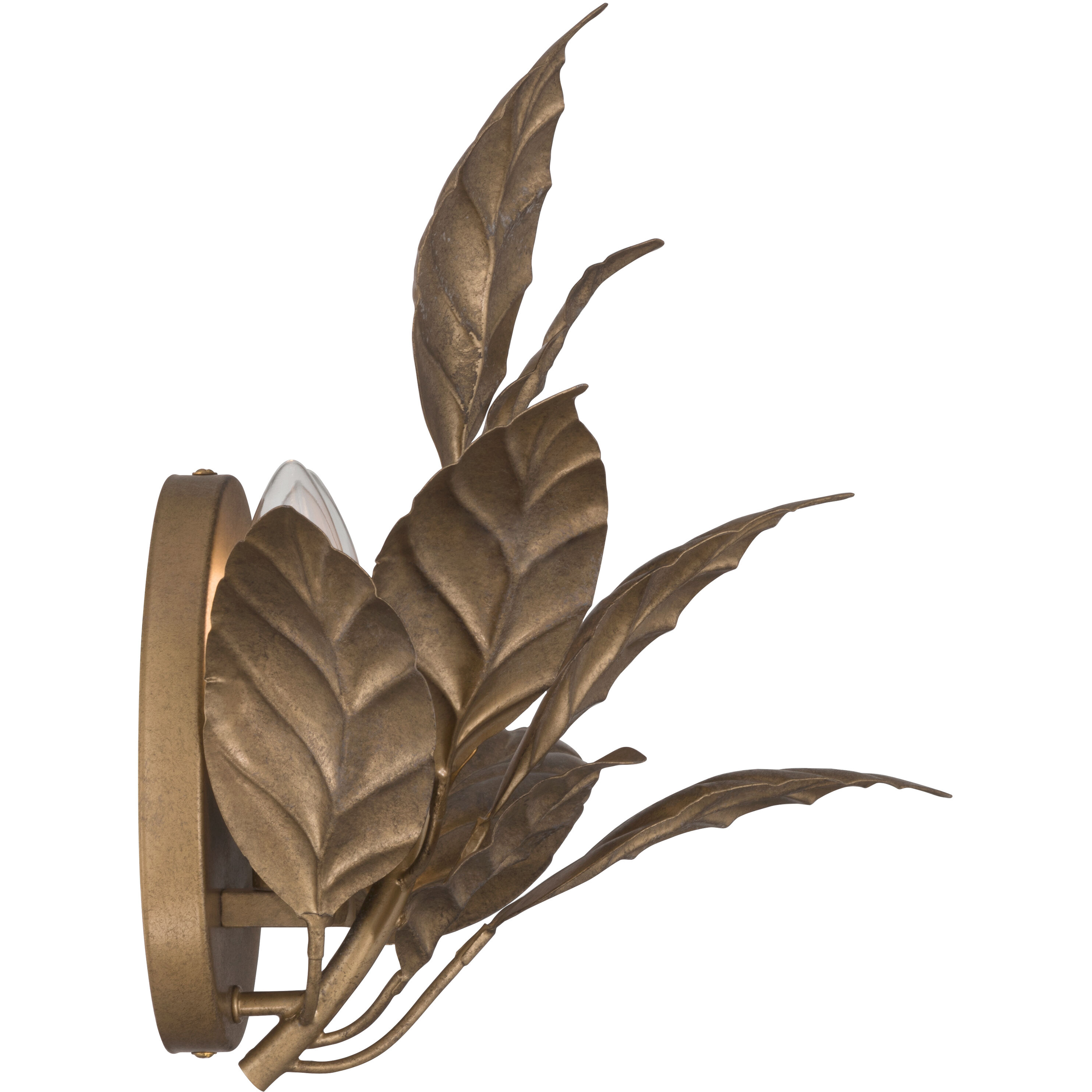 Seraphine 2 Light 11 inch Weathered Gold Wall Sconce Wall Light