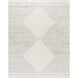 Peru 144 X 108 inch Light Silver / Off-White / Silver / Slate Handmade Rug in 9 x 12