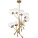 Auresa 8 Light 34.5 inch Soft Brass Pendant Ceiling Light