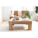 Evander 40 X 40 inch Natural Coffee Table