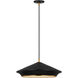 TOB by Thomas O'Brien Stanza 1 Light 24 inch Midnight Black Pendant Ceiling Light