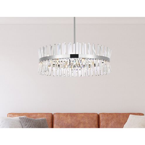 Serephina 16 Light 36 inch Chrome Chandelier Ceiling Light
