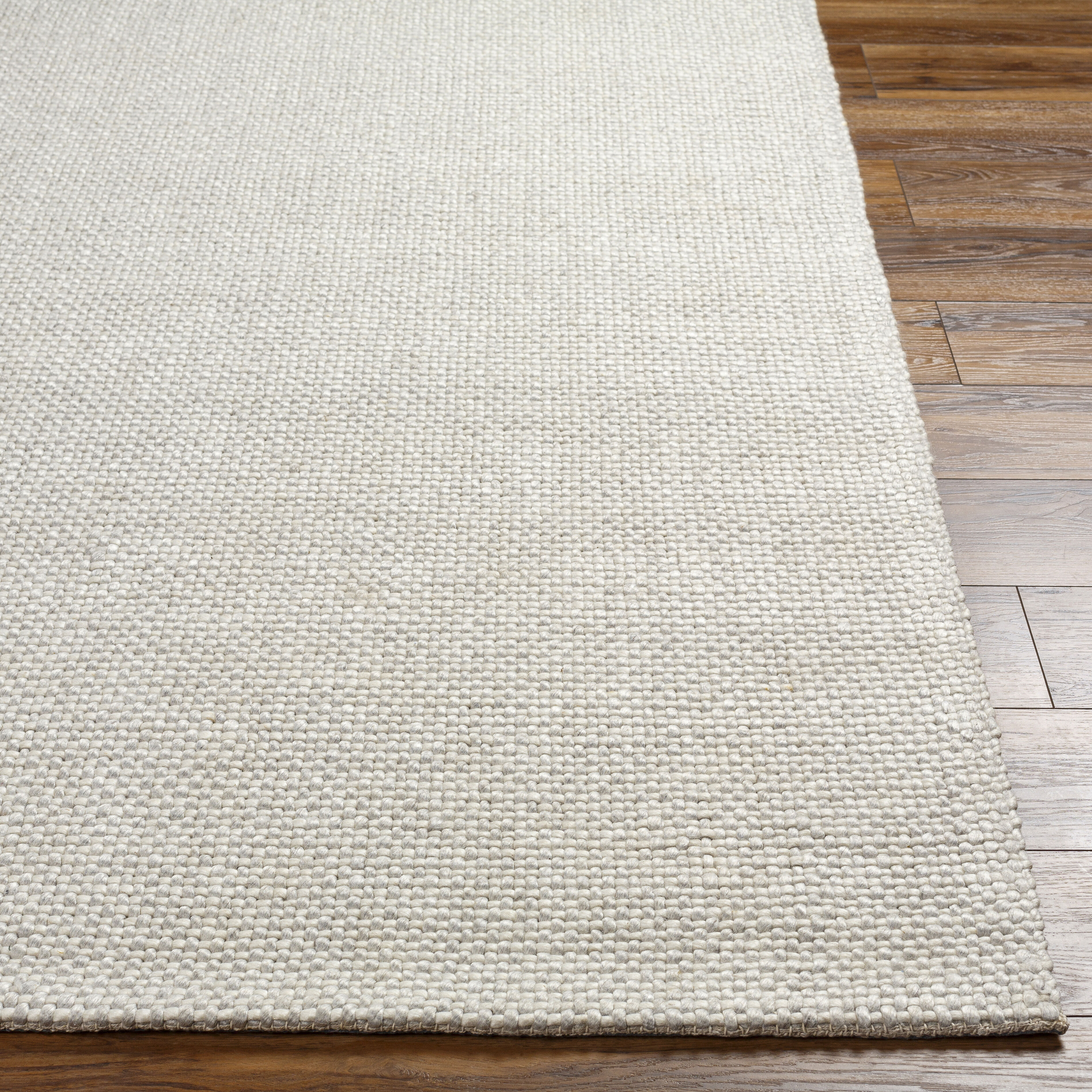 Solo 96 X 60 inch Light Gray Rug in 5 x 8, Rectangle