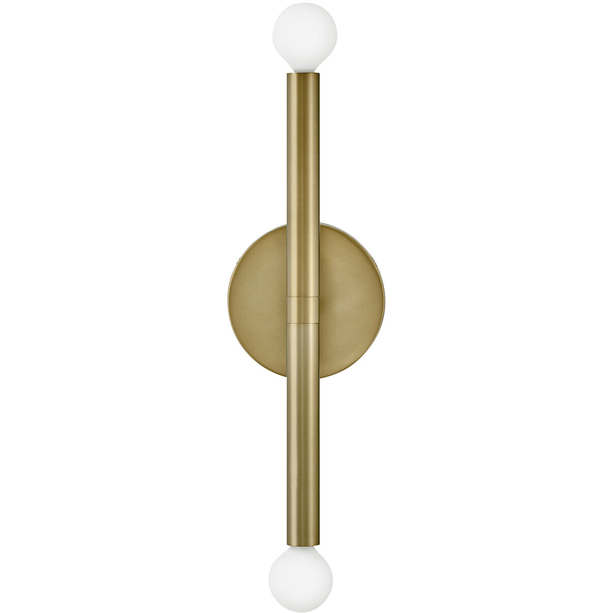 Millie LED 5 inch Lacquered Brass Sconce Wall Light
