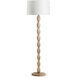Manor 64 inch 150.00 watt Brown Floor Lamp Portable Light
