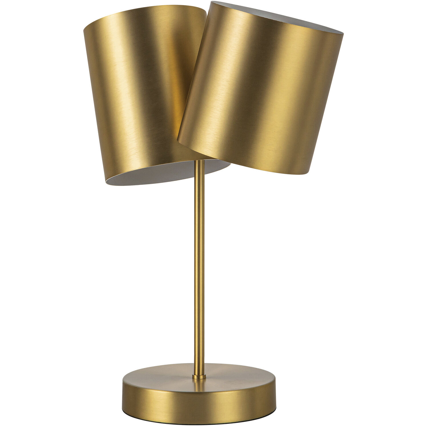 Keiko 18.5 inch 120.00 watt Brushed Gold Table Lamp Portable Light
