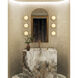 Alonso Vintage Brass Bath Vanity Wall Light