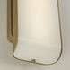 Marcell LED 23.25 inch Aged Brass Vanity Light Wall Light