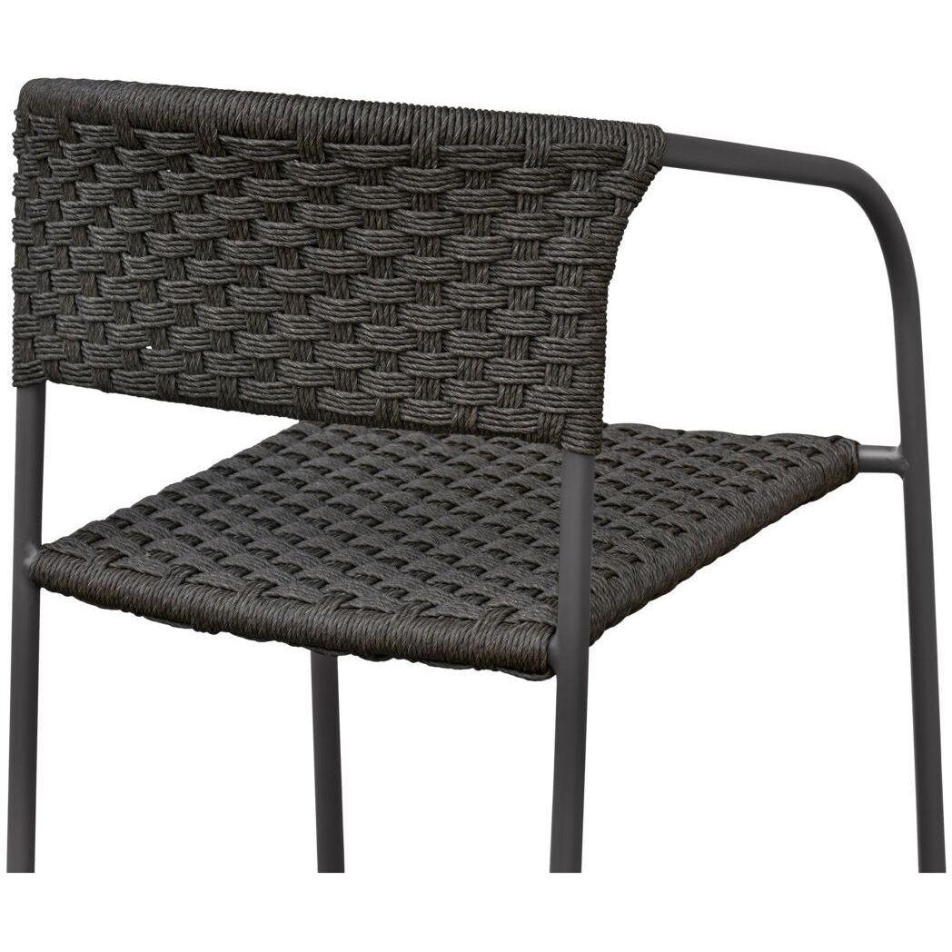 Zola Brown Outdoor Dining Chair, Set of 2