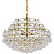 Savannah 5 Light 20 inch Brass Pendant Ceiling Light