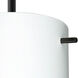 Stilo 7 LED Black Cord Pendant Ceiling Light
