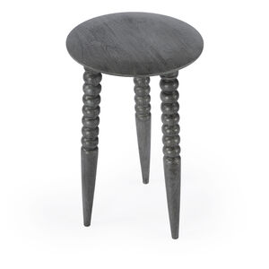 Fluornoy Wood Side Table in Gray