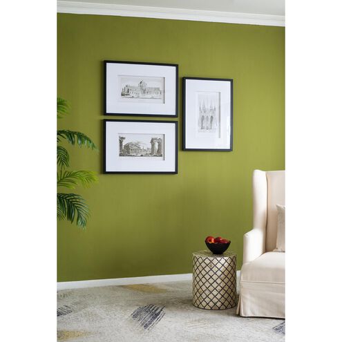 Smithsonian Black and Beige and Black Wall Art, The Pantheon Temple of Concord