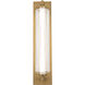 Portos LED 6.38 inch Aged Brass Wall Sconce Wall Light, dweLED