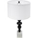 Anita 29.5 inch 40.00 watt Black and White Table Lamp Portable Light