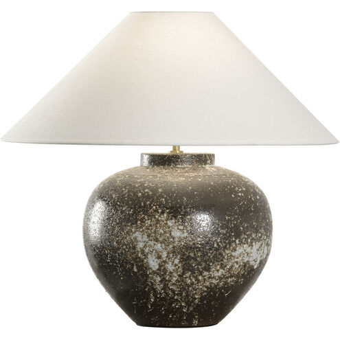 Kota 15.5 inch 100.00 watt Brown Table Lamp Portable Light