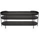 Cassio 79 X 20 inch Matte Black Console