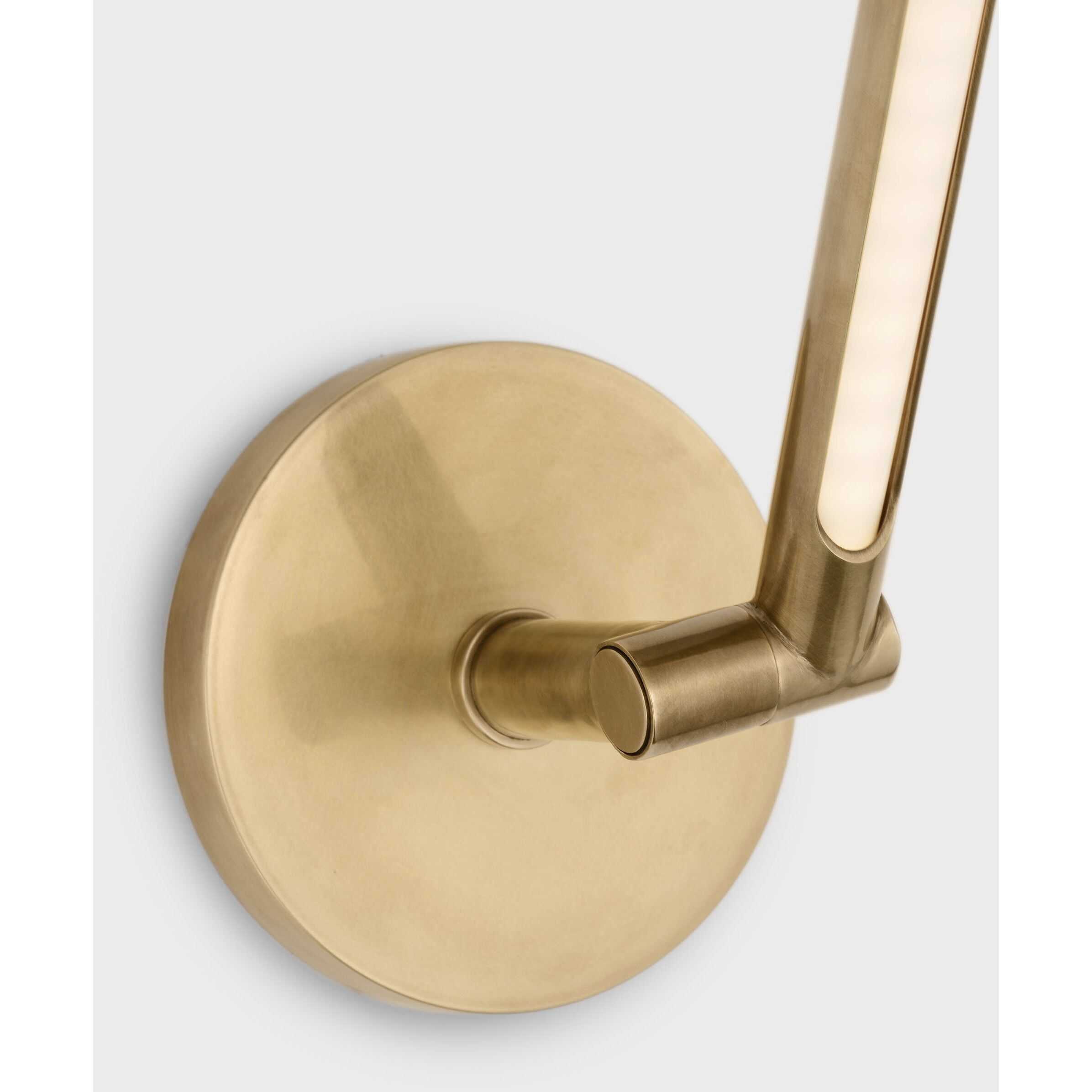 Kelly Wearstler Cona LED 4.25 inch Antique-Burnished Brass Sconce Wall Light, Large