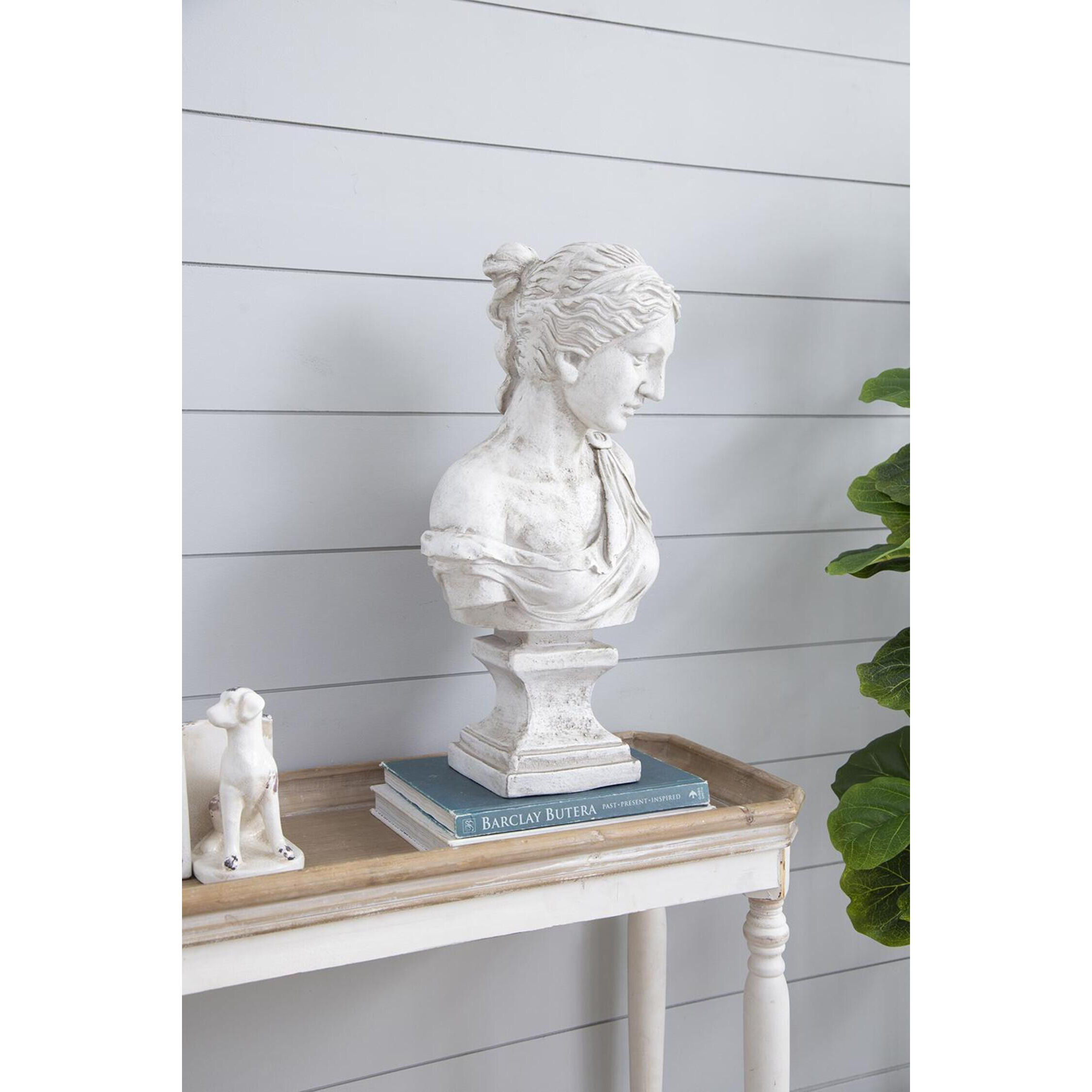 Anita Antique White Statue