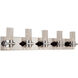 Krypton LED 26 inch Chrome Bath Vanity Light Wall Light