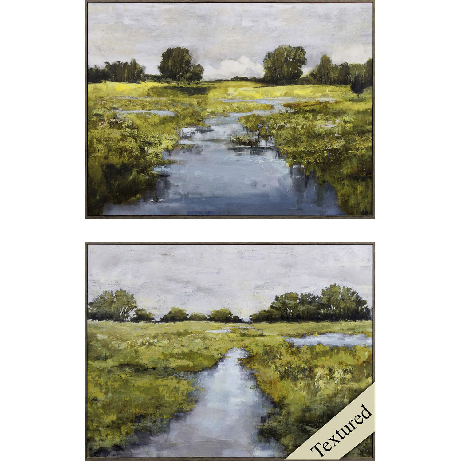 Landscapes 27 X 20 inch Non-Glass Framed Art, Propac