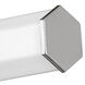 Facet LED 26 inch Polished Nickel Vanity Light Wall Light, Vertical