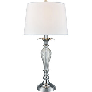 Springdale 27 inch 100.00 watt Polished Chrome Table Lamp Portable Light